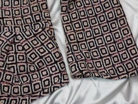 Luxusný vlnený kabát, l