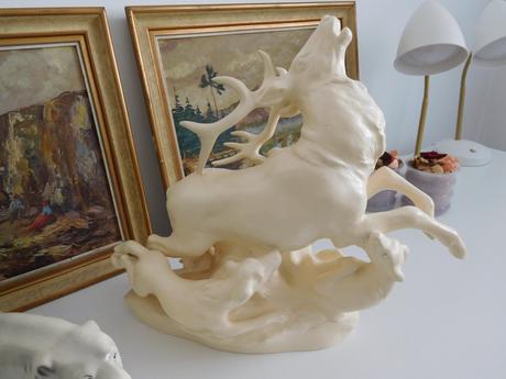 Štvanice / hon na jelena / 50. léta l. lhota,