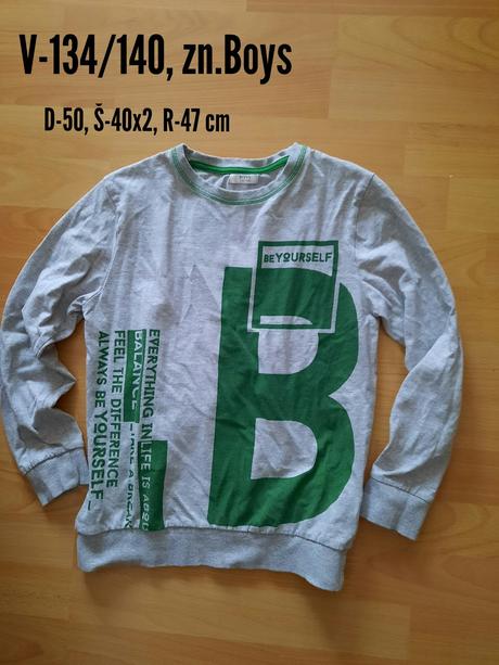 Chlapčenské tričko- 2 ks, boys,134