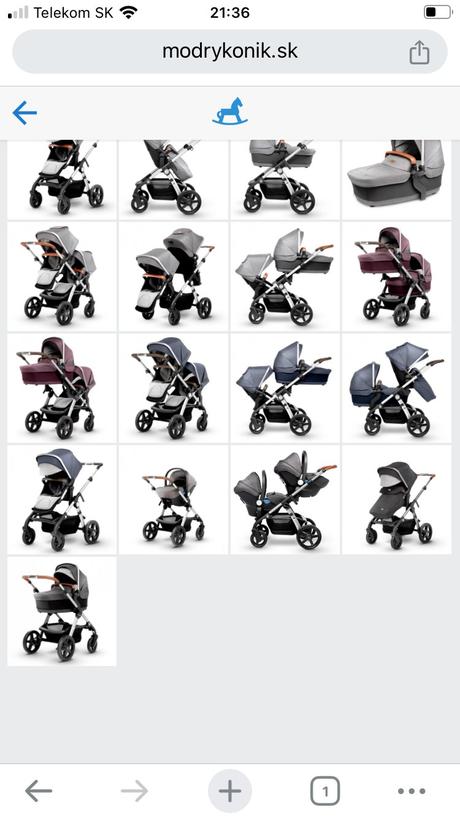 Kočík pre dvojičky či súrodencov, silver cross,silver cross wave