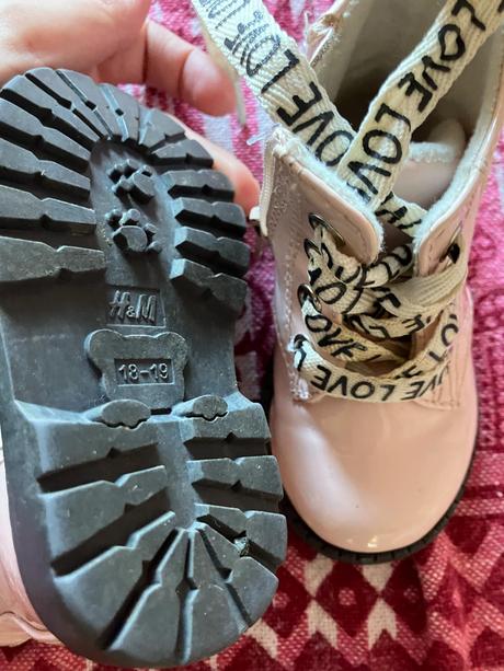 Topánky 18-19 dievčenské, h&m,18