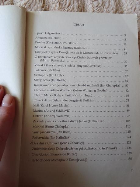 Sprievodca dielami slovenskej a svetovej literatúr, 