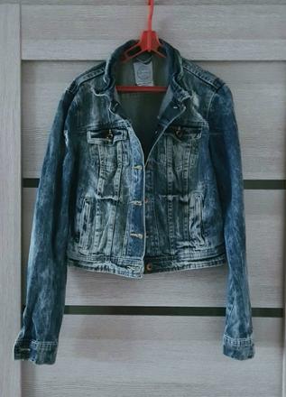 Štýlová riflovka, bershka,m