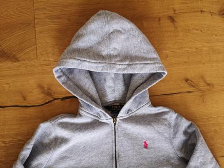 Bledomodrá mikinka ralph lauren č. 140-146, ralph lauren,140