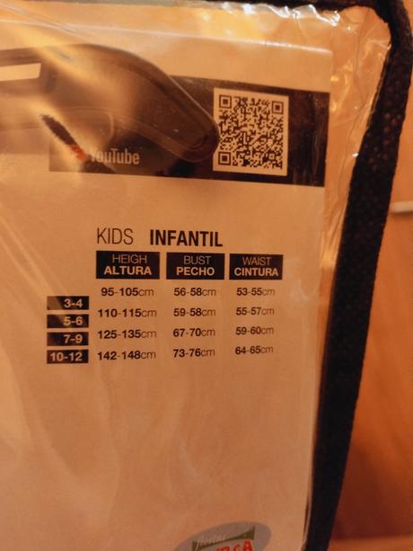 Strašidelný kostým,