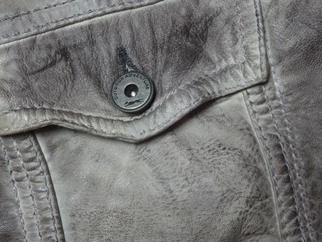 Luxusná kožená bunda, xxl