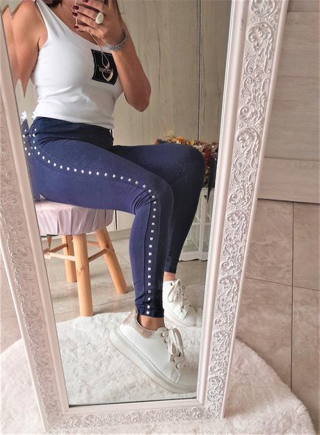 Legíny s nitmi-m, bonprix,m