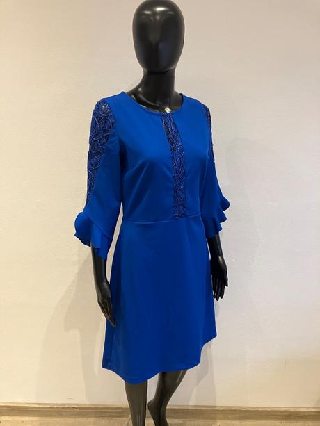 Dámske áčkové šaty elegantné rouge avenue (l), l