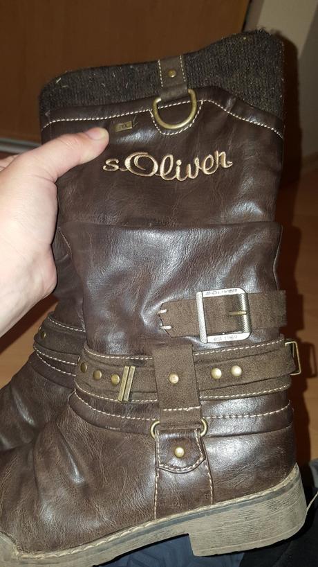 Zateplené čižmy s.oliver č.31, s.oliver,31