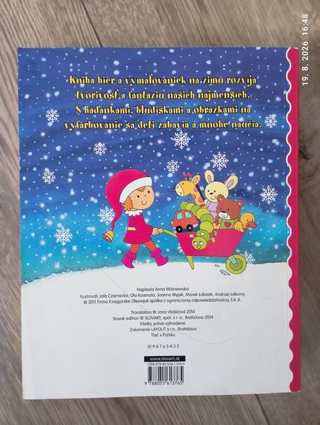 Hry a vymaľovanky na zimu, 