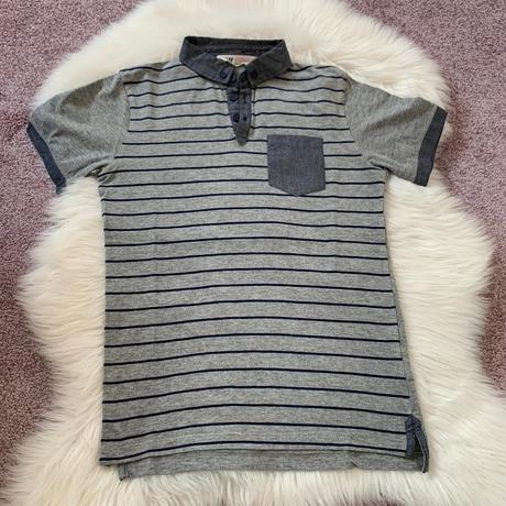 Pásikavá polokošeľa, h&m,146