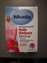 Mivolis Horúce maliny v prášku pre deti, 100 g