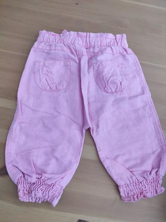 Ľanové nohavice, next,68