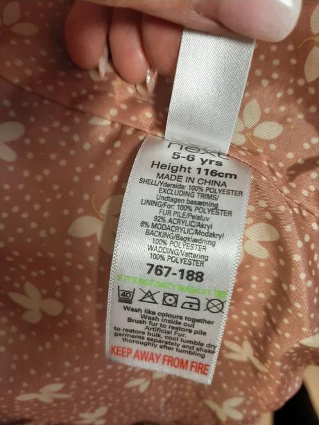 Zimná bunda, zara,116