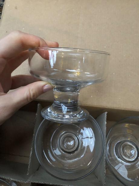 Zmrzlinové poháre sklenené, 