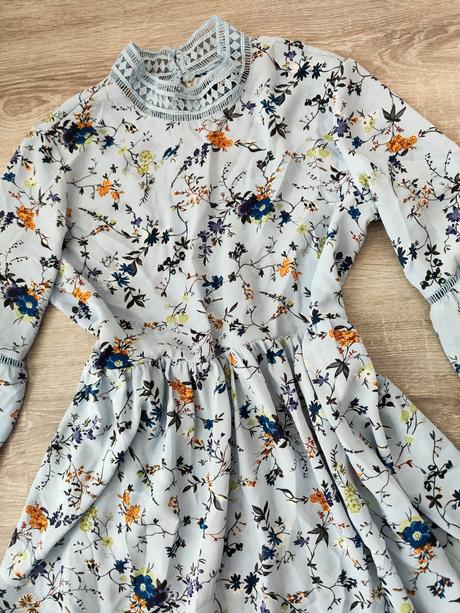 Bledomodrá blúzka, xs