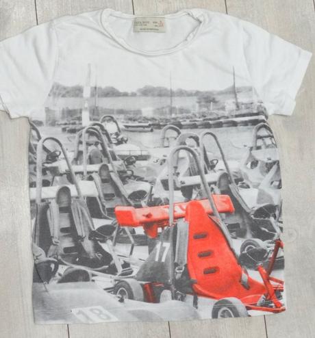 Tričko motokáry, zara,110