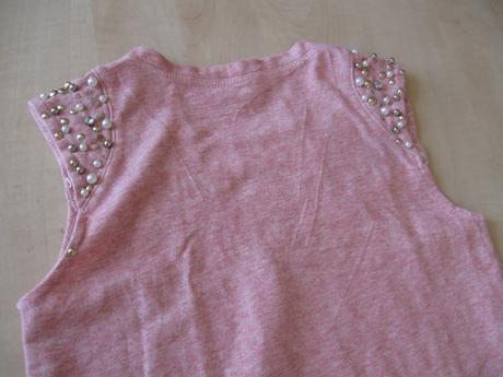 Dámske tielko s perličkami, s/m, s
