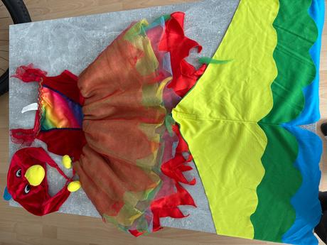 Kostym papagaj 5-6r, 