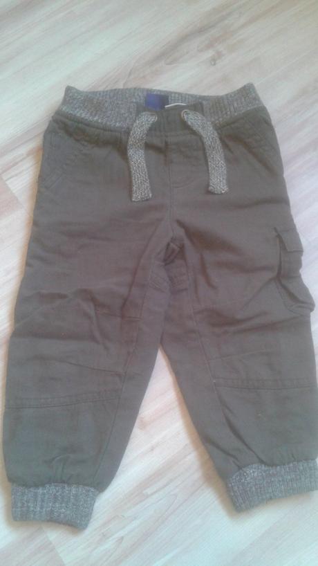 Oteplene chlapcenske nohavice, 86