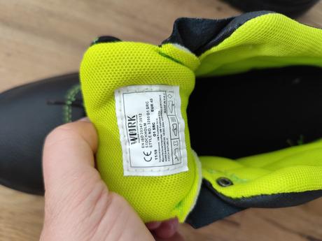 Pracovná kožená obuv, 45