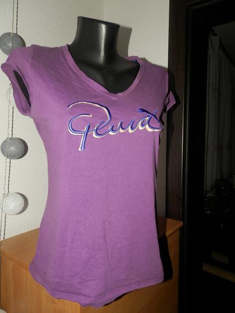 Fialové puma tričko, puma,m