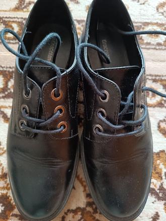 Čierne šnurovacie topánky, graceland,39