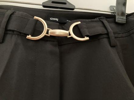 Široké nohavice - elegantné so sponou, sinsay,m