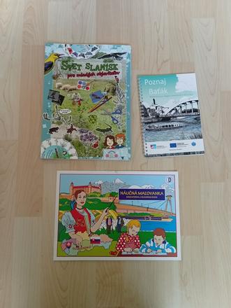 Náučné interaktívne časopisy a omaľovánky, 