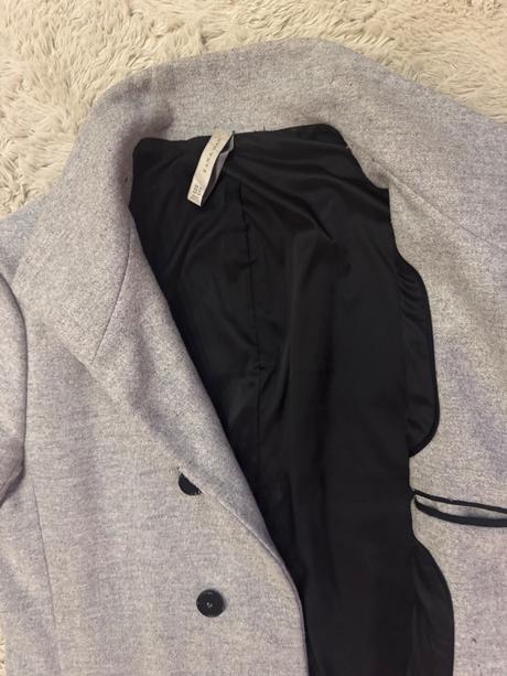 Zara vlnený kabát v.xl, zara,xl