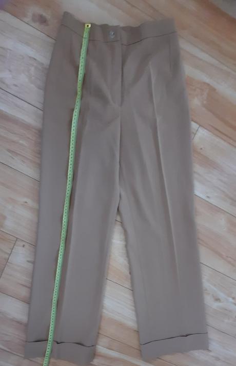 Hnedé letné nohavice l, l