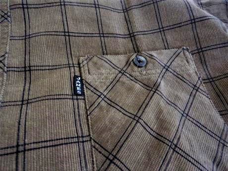 Teplá manchestrová košeľa 45/46, 4xl