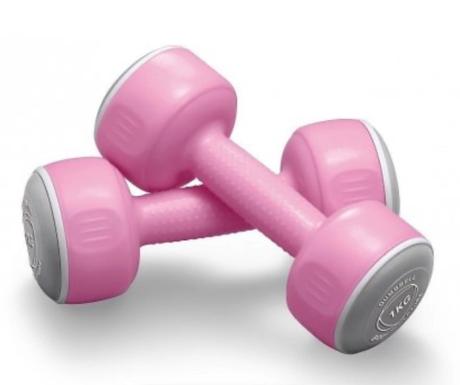 Jednoručné činky 2x1 kg, 