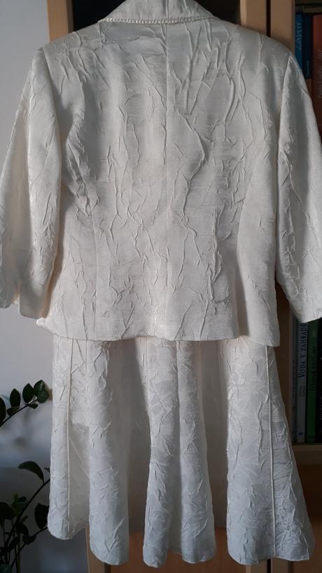 Spolocensky 3 dielny kostym/saty v.42, 42