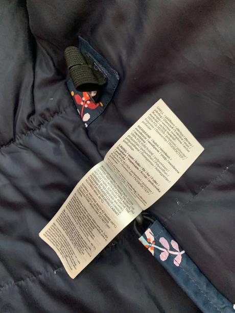 Reima toki predĺžená zimná bunda, parka 110/116, reima,110