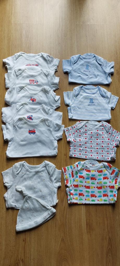 10x body krátky rukáv veľ. 68, f&f,68