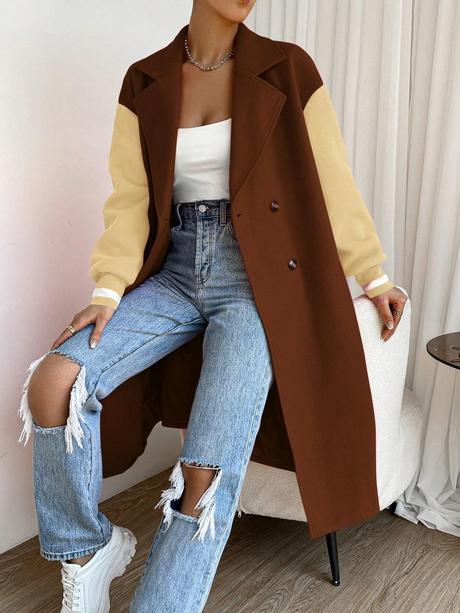 Kabát farebný, 4xl - xxxl