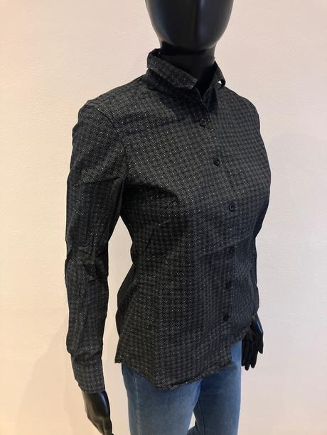 Dámska vzorovaná košeľa slim, s