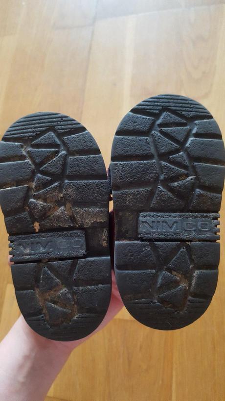 Pevné kožené topánočky na prvé kroky č.18, 18