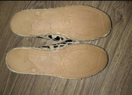 Tigrovane espadrilky, bershka,37