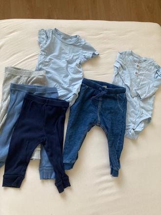 Balík oblečenia 74/80 lindex, gap, 68–80