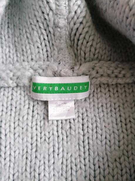 Pletený sveter, vertbaudet,92