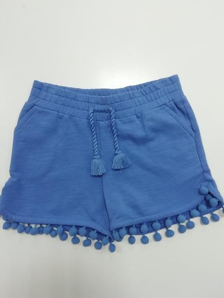 Bavlnené kraťasy s bambuľkami, next,116
