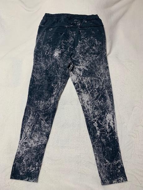 Modrosivá batikovaná tepláková súprava, m