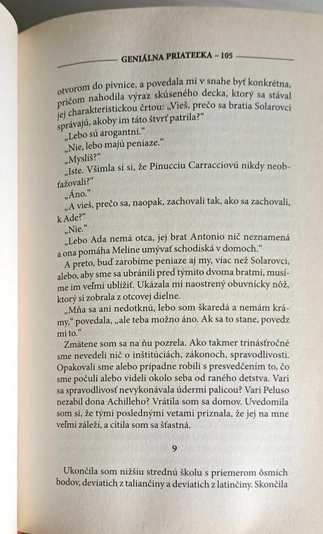 Kniha geniálna priateľka, 