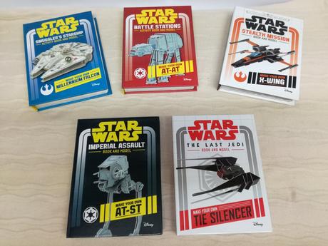 Star wars tie silencer book + model nsu19, 
