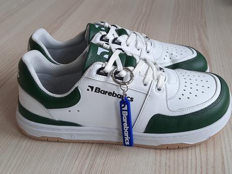 Barebarics wave - white & dark green 41, be lenka,41