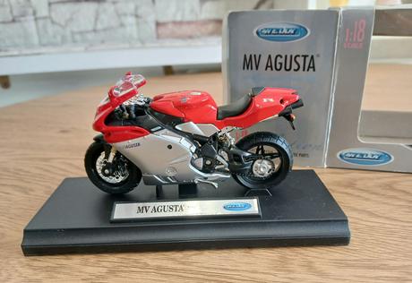 Model motocykla welly mv agusta f4s, 