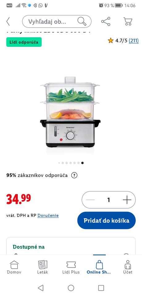 Parný hrniec silvercrest, silver crest