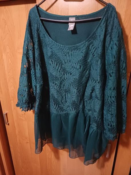 Damska tunika s čipkou xxxl, xxxl